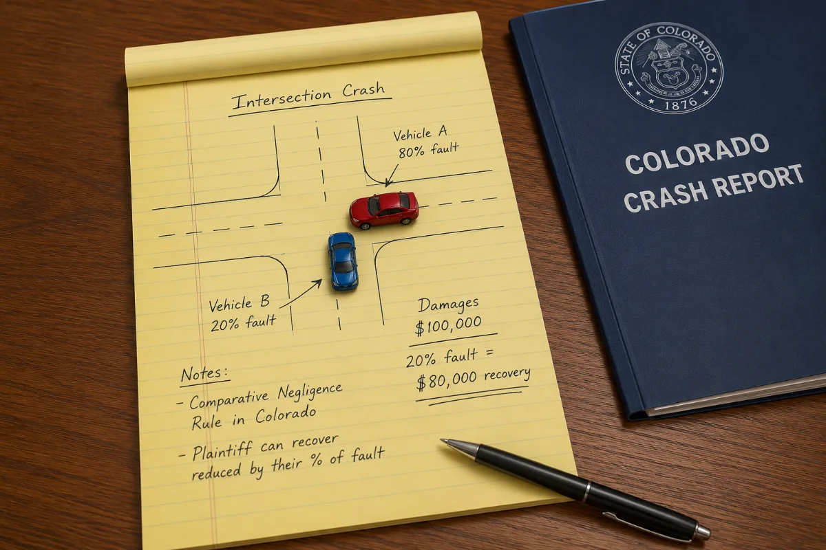 Can I Still Recover If I Was Partly at Fault? Colorado Comparative Negligence Explained